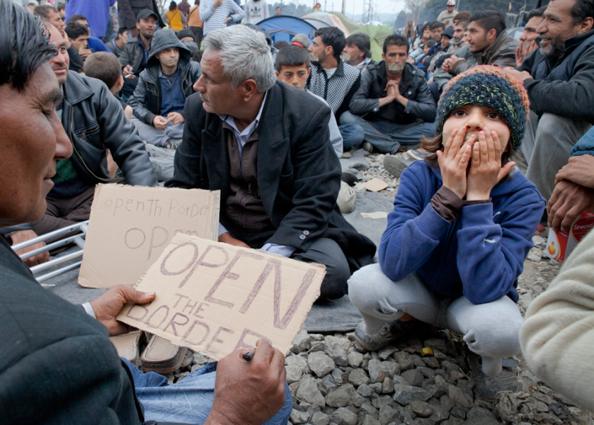 refugiados sirios en grecia